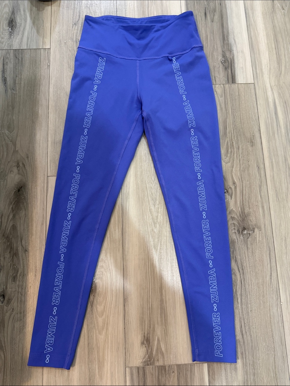 Zumba Fitness Purple High-Waist Leggings M